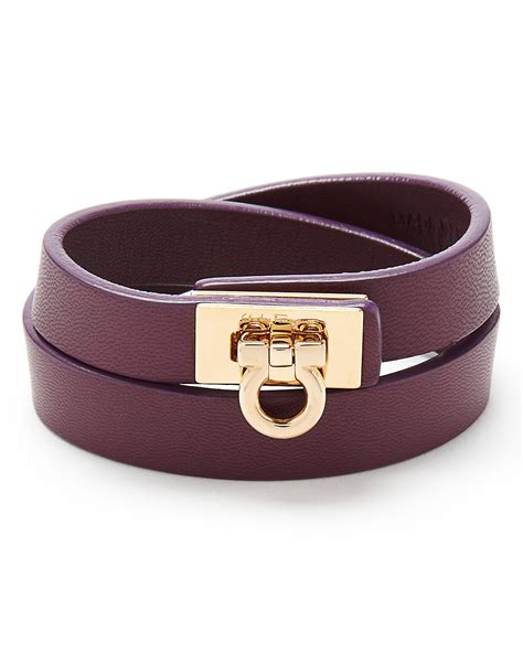 salvatore ferragamo wrap bracelet.